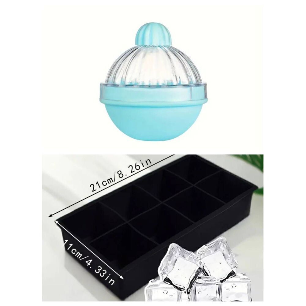 Ice mold bundle of two